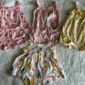 9 month baby girl summer clothes
